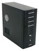 Classix ATX Classix Avrora 350W P4 24+4pin, USB, black