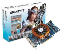 GigaByte PCI-E NVIDIA GeForce 9800GT GV-N98TOC-512H 512Mb DDR3  256bit Dual DVI Retail