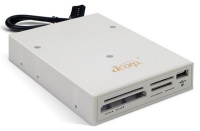 Acorp CRIP200W USB2.0 (28-in-1, + USB port) Internal white