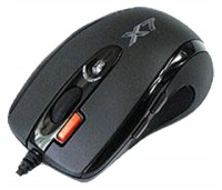 A4 Tech X-710MK Black Optical Mouse,.-16,2000dpi, 6 , -,USB.