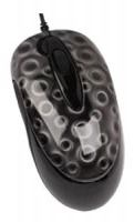 A4 Tech X6-28D Black Optical Laser Mouse, 1000dpi, 3 +1 -, USB+PS/2.