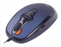 A4 Tech X5-005D Blue Optical Mouse, 800dpi, 5 ,2Click, PS/2+USB.