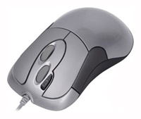 A4 Tech X5-35D Silver Optical Mouse, 1000dpi, 7 клавиш+6 прогр.клавиш,колесо прокрутки,USB+PS/2.