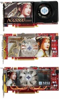 Microstar PCI-E NVIDIA GeForce NX8800GT-T2D1GE-OC 1024Mb DDR3 256bit TV-out DVI retail