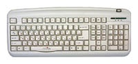 Oklick 300M White Office Keyboard, PS/2+USB.
