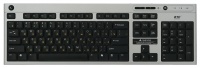 BTC 5137 Multimedia Keyboard, Silver, USB