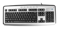 A4 Tech KL-23MU UltraSlim Keyboard, Silver-Black, PS/2