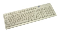 BTC 5107 Classic Keyboard, Silver, PS/2
