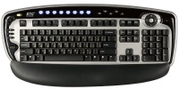 BTC 8193 Multimedia Keyboard, Silver-Black, ,  , , USB