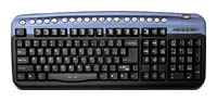 Oklick 320M Blue PS/2+USB Office Multimedia Keyboard