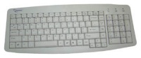 Gembird KB-8810-R White Keyboard, , PS/2