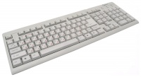 Gembird KB-8300-SB-R Silver-Black Keyboard, PS/2
