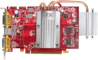 Microstar PCI-E ATI Radeon HD2600XT-T2D512EZ(E/D3) 512Mb DDR3 128bit TV-out 2xDVI retail