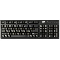 BTC 5107 Classic Keyboard, Black, USB