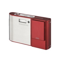 Samsung I100 red 10Mpix 3x 3” ISO3200 Slim 21mm Multimedia