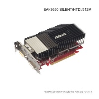 Asus PCI-E ATI Radeon 3650  EAH3650 SILENT MG/HTDP/512M/A  512Mb DDR2 128bit retail