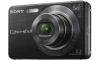 Sony CyberShot DSC-W120 Black 7.2Mpx,3072x2304,640480 video,4 ./8 .,15Mb,MSPD-Card,123.
