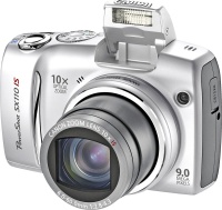 Canon PowerShot SX110 IS Silver 9.0Mpx,3456x2592,640х480 video,10х опт./4х цифр.зум,32Mb,SDC,MMC,245гр.