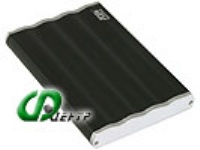 AgeStar IUB204 2.5' USB2.0  black polished Aluminum external enclosure for IDE HDD