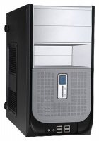 Inwin V605T mATX 300 USB + Fan Audio  AirDuct Black-Silver