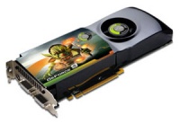 Point of View PCI-E NVIDIA GeForce 9800GTX+ 512MB DDR3 256Bit  2xDVI TV-out Retail