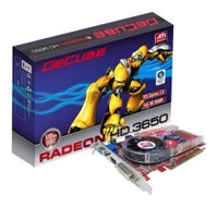 Gecube PCI-E ATI Radeon 3650 512Mb DDR2 128bit TV-out 2xDVI Retail