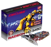 Gecube PCI-E ATI Radeon HD3450 512Mb DDR2 64bit TV-out 2xDVI Retail