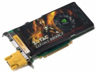 Zotac PCI-E NVIDIA GeForce 8800GT 512Mb DDR3 256bit TV-out DVI (ZT-88TES3P-FSP) retail