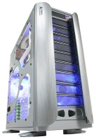 Thermaltake VA8400SWAED Armor Series, Silver, Aluminum Case, Window, 400W PSU,10x5.25'+2x3.5',2 USB+IEEE+Mic+SPK
