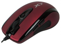 A4 Tech X-708F Silver Optical Mouse, 1000dpi, 6 +1 -, PS/2+USB.