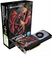 EliteGroup PCI-E NVIDIA GeForce 9800GTX 512Mb DDR3 256bit  retail