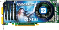 Microstar PCI-E NVIDIA GeForce NX8800GTS-T2D320E-HD-OC 320Mb DDR3 320bit TV-out 2xDVI retail