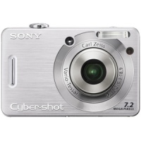 Sony CyberShot DSC-W55 Silver 7.2Mpx,3072x2304,640480 video,3 ./6 .,56Mb,MSPD-Card, 116.