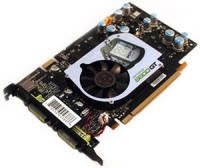 XFX PCI-E NVIDIA GeForce 8600GT 256Mb DDR3 128bit TV-out 2xDVI retail (PV-T84J-USD4)