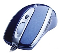 A4 Tech X-710 Blue Optical Mouse, 1000dpi, 5 +5 . ,  , USB+PS/2