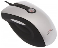 Oklick 325M Silver-Black Optical Mouse,800dpi, PS/2+USB.
