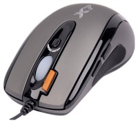 A4 Tech X-710F Grey Optical Mouse, 1000dpi, 6 +1 -, PS/2+USB.