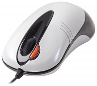 A4 Tech OP-50D White Optical Mouse, 2Click, USB