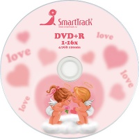 SmartTrack 4.7Gb DVD+R 16x Love spindle 100