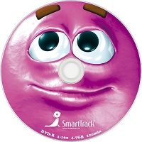 SmartTrack 4.7Gb DVD-R 16x Smile spindle 100