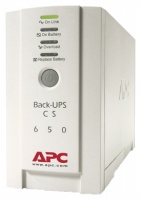 APC BK650-EI 400 /650 VA, 230V, 2.4 .(400)-11.4 .(200), 8 ., DB-9  RS-232,USB.