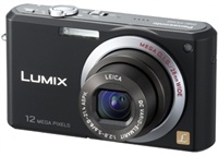 Panasonic Lumix DMC-FX100EE-K 12.2Mpx, 4000x3000,640480 video,3.6 ./4 ., SD-Card,27Mb,MMC,148.
