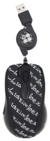 A4 Tech GLBW-73LL Love Letters G-Laser Mouse, 1000dpi, USB.