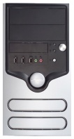Chenbro PC30861 Black-Silver mATX 400W USB/Audio/Fan 9