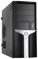 Inwin C603T ATX 350 AirDuct USB + Audio Black-silver