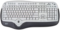 BTC 8190A Multimedia Keyboard, White, ,  , PS/2