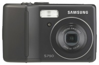 Samsung S750B Black 7.2Mpx,3072x2304,640480 video,5 ., 16Mb, MMC,SD-Card,136.