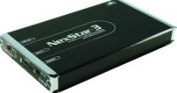 Vantec Nexstar3 NST-260SU-BK, 2.5', SATA->USB2.0&eSATA, blue led, OTB, Al, , black