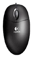 Logitech M-SBF96 Optical Mouse Black, PS/2