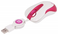 A4 Tech GOT-60SR Strawberry Tini Optical Mouse, 2Click, 800dpi, USB.